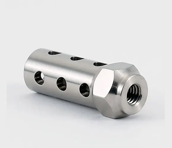 CNC Turned Valve Part